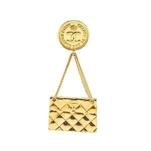 Chanel Cc Logo Brooch Metal #208719C72B